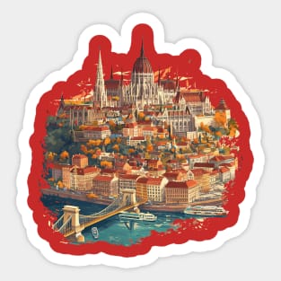 budapest Sticker